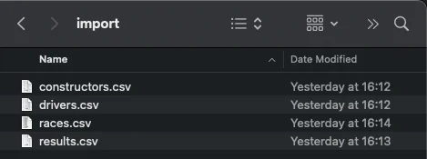 Neo4j Desktop Import