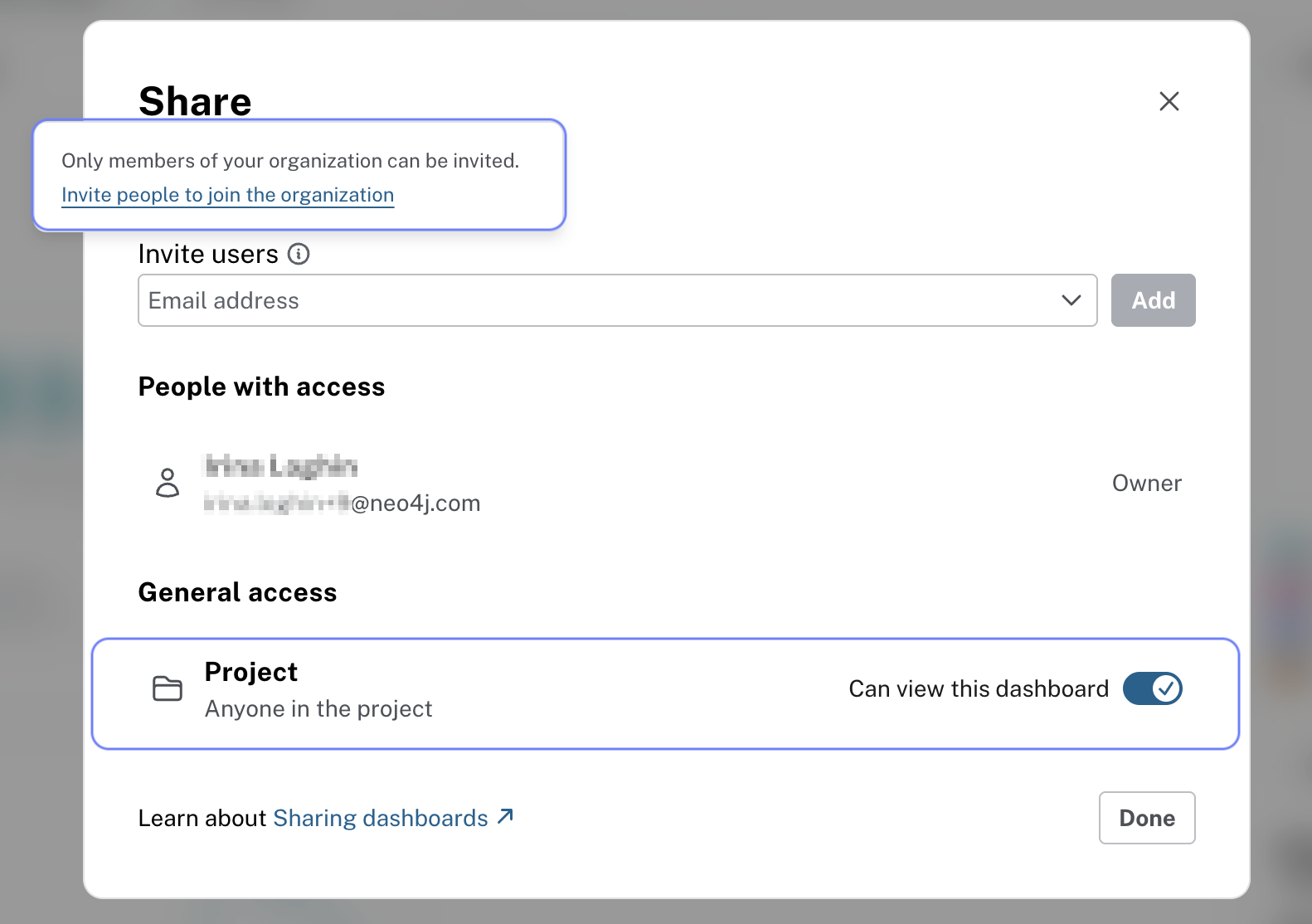 dashboard viewer access confirmed