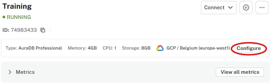 configure