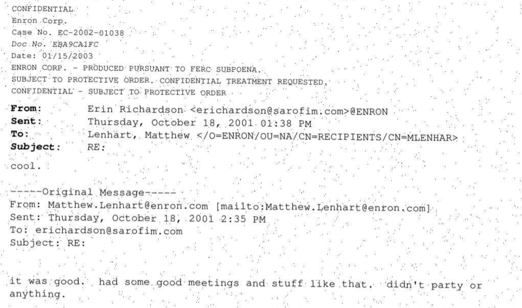 an example email from the corpus.