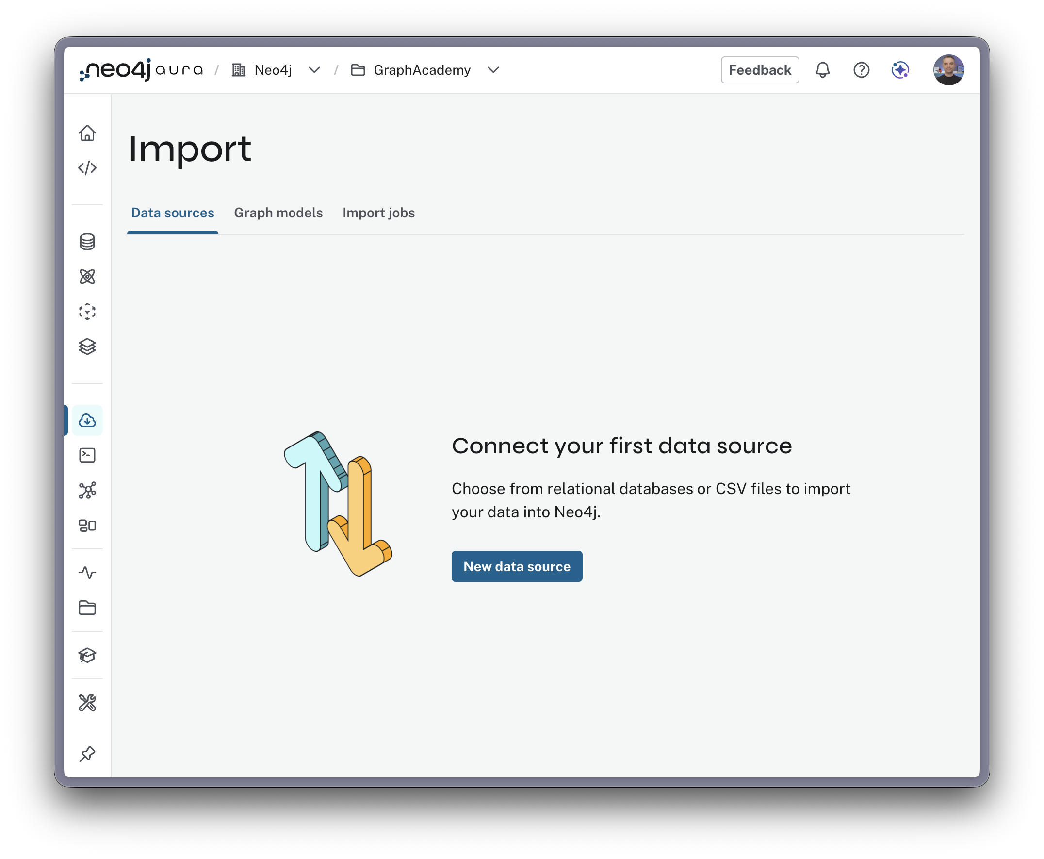 The import tool